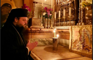 Mesajul emoționant al reprezentantului Patriarhiei Române la Locurile Sfinte, părintele arhimandrit Teofil Anăstăsoaie