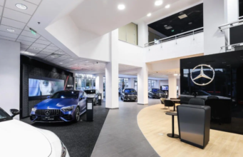 Țiriac Auto a investit 850.000 de euro în noul showroom Mercedes-Benz București – concept MAR20X – „revistabiz.ro”