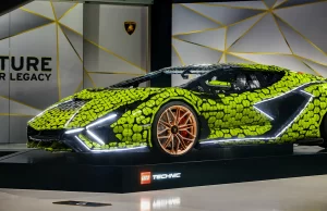 Un Lamborghini Sian din piese LEGO, prezentat la București și Cluj-Napoca – ”economica.net”