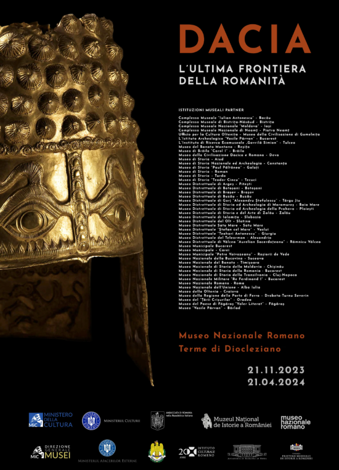Roma-Italia: Deschiderea expoziției „Dacia. L’ultima frontiera della romanità”