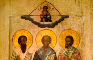 30.01.:Sfinții Trei Ierarhi: Vasile cel Mare, Grigorie Teologul și Ioan Gură de Aur