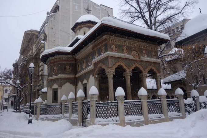 Biserica mănăstirii Stavropoleos va împlini 300 de ani de la sfințire