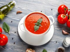 Supă cremă de roșii – Rețeta Mănăstirii Slănic (Argeș)