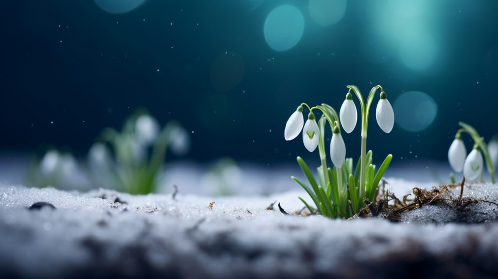 snowdrops