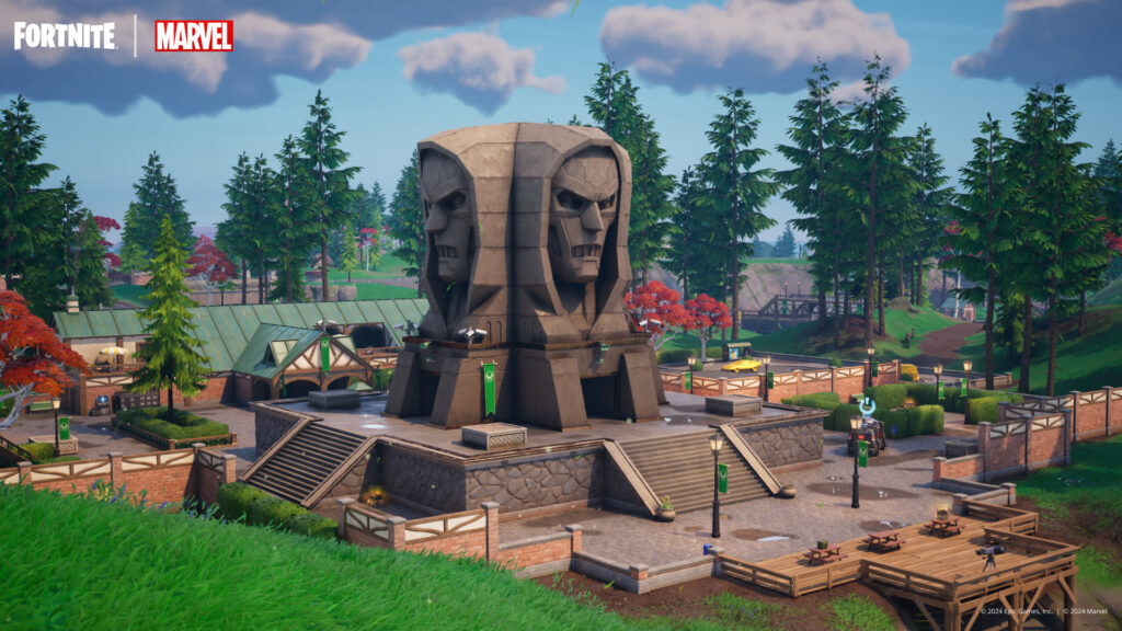 dooms courtyard in fortnite chapter 5, season 4