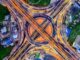 România ar putea încheia anul 2024 cu peste 200 km noi de autostrăzi și drumuri expres highway, aerial view