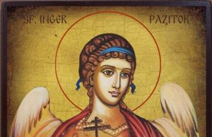 Când mergem la mănăstire/biserică, pașii ne sunt numărăți de către îngerul păzitor icoana sfantul inger pazitor