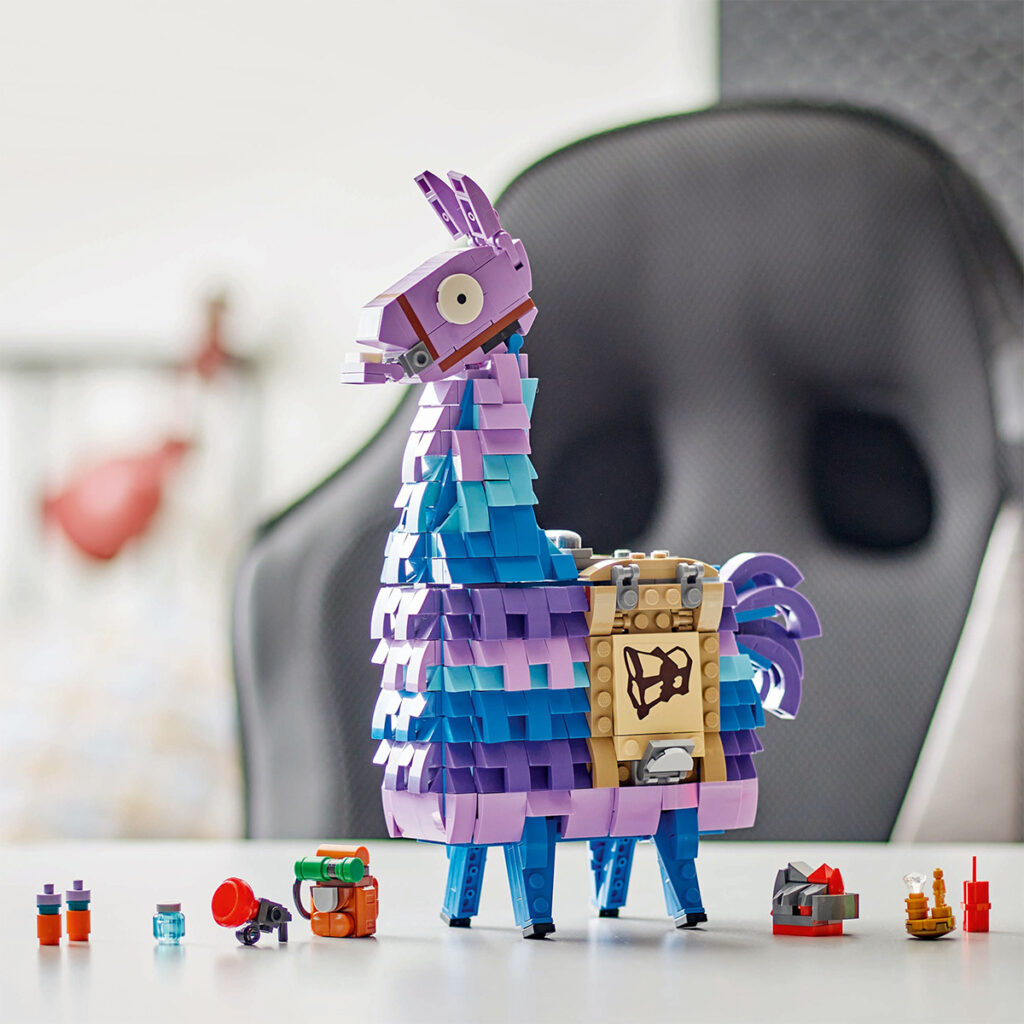 lego fortnite supplu llama