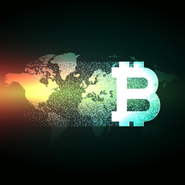 world map bitcoin