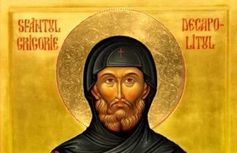 20 Noiembrie: Sfântul Cuvios Grigorie Decapolitul sfantul grigorie decapolitul