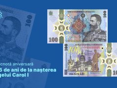 BNR lansează o bancnotă aniversară cu tema: ”185 de ani de la nașterea regelui Carol I” bancnotă aniversară cu tema: ”185 de ani de la nașterea regelui Carol I”