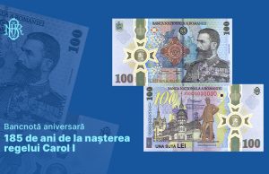 BNR lansează o bancnotă aniversară cu tema: ”185 de ani de la nașterea regelui Carol I” bancnotă aniversară cu tema: ”185 de ani de la nașterea regelui Carol I”