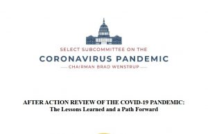 Raport COVID-19 al Camerei Reprezentanților SUA: ”Măsurile privind vaccinurile au cauzat daune colaterale masive și au fost, extrem de probabil, contraproductive” coronavirus pandemic