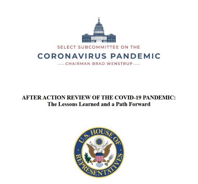 Raport COVID-19 al Camerei Reprezentanților SUA: ”Măsurile privind vaccinurile au cauzat daune colaterale masive și au fost, extrem de probabil, contraproductive” coronavirus pandemic