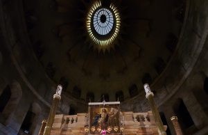 ”O rugăciune de pace și binecuvântare la Sfântul Mormânt”