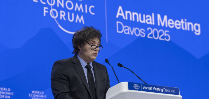 Javier Milei la Davos: ”Birocrații de la Bruxelles au suspendat alegerile din România pentru că nu le-a plăcut cine a ieșit” javier milei davos 2025