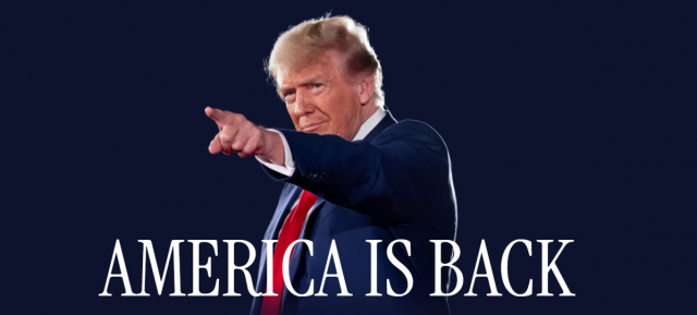 donald j. trump - america is back-white house