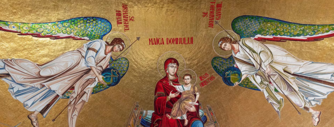 Paraclisul Maicii Domnului – Mănăstirea Radu Vodă din București maica domnului, catedrala manturii neamului