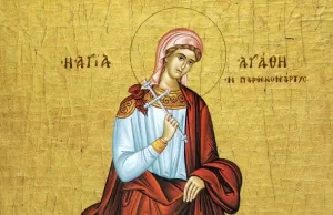 5 Februarie: Sfânta Muceniță Agata sfanta agata