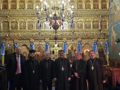 Delegatia Consiliului Mondial al Bisericilor din Austria ÖRKÖ, în vizită la Așezământul Românesc din Ierusalim ierusalim, pr. arhimandrit teofil anastasoaie