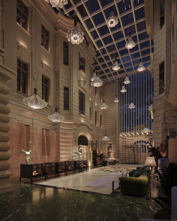 Palatul Oscar Maugsch(Palatul BCR) se transformă în hotel de 5 stele Palatul Oscar Maugsch, palatul BCR, hotel sofitel