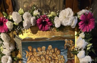 Sărbătorirea Sfinților 40 de Mucenici în Biserica Sfântului Mormânt din Ierusalim