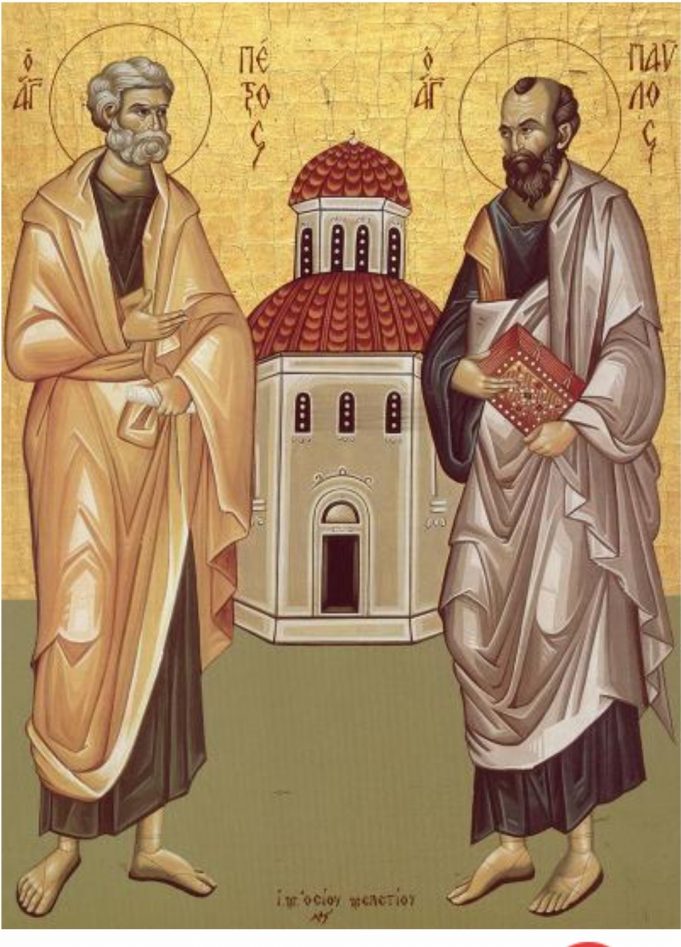 29 Iunie: Sfinții Apostoli Petru și Pavel