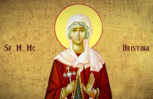 24 Iulie: Sfânta Mare Muceniță Hristina (Cristina)