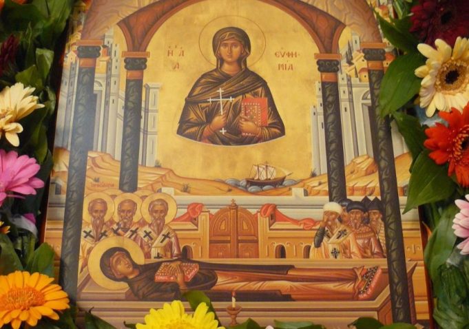 11 Iulie: Sfânta Mare Muceniță Eufimia