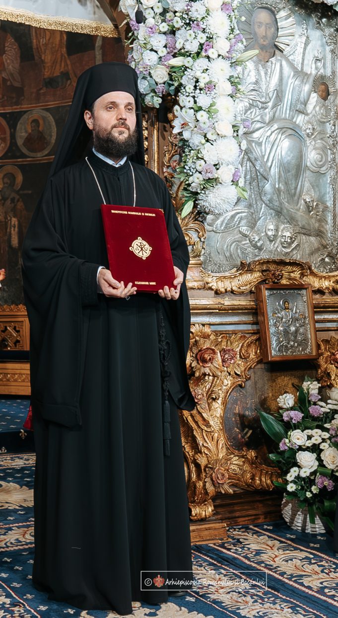 Slujba de ipopsifiere a Arh. Teofil Anăstăsoaie, noul episcop-vicar al Arhiepiscopiei Romanului și Bacăului