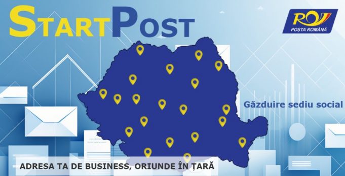 Poșta Română susține antreprenorii cu StartPost, serviciul de găzduire sediu social