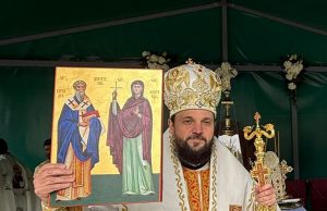 Sărbătoare de har și binecuvântare la Măn. „Sfinții Ciprian și Iustina” din Liteni: Sfânta Liturghie oficiată de PS Teofil Trotușanul