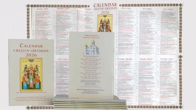 A fost lansat Calendarul creștin-ortodox pentru anul 2026