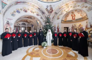 Patriarhul Daniel a primit primii colindătorii la Reședința Patriarhală