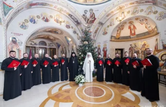 Patriarhul Daniel a primit primii colindătorii la Reședința Patriarhală