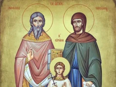 Sfinții Mucenici Rafael, Irina și Nicolae din Lesvos – mărturisitori ai credinței și ai luminii Învierii