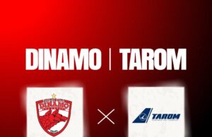 Dinamo anunță parteneriatul cu TAROM