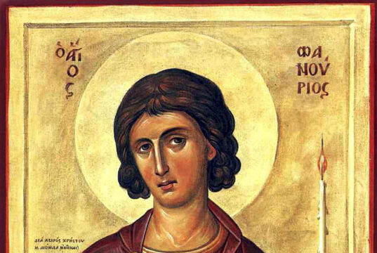 27 august – Sfântul Mucenic Fanurie, sfântul celor care caută, așteaptă și nădăjduiesc